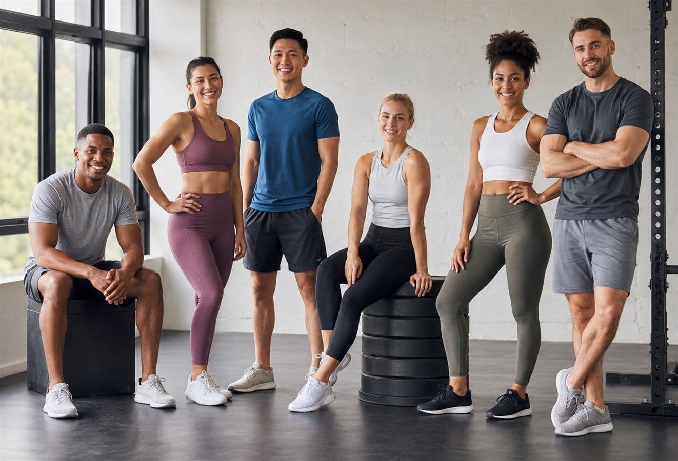 Athletic and gym wear collection