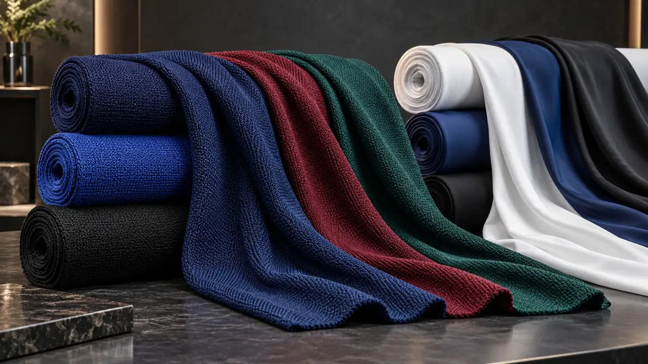 Polyester knitted fabrics and NS Lycra